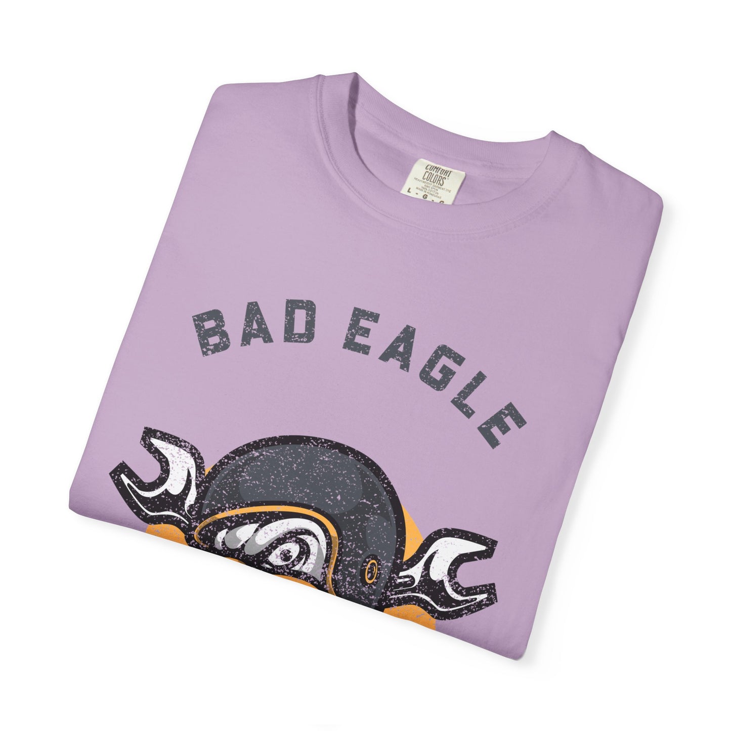 Men T-Shirt Vintage Bad Eagle Design