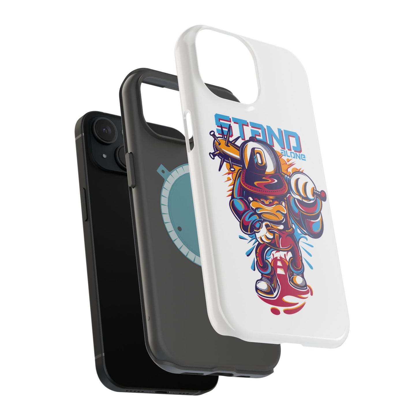 Magnetic Tough iPhone Case Stand Alone