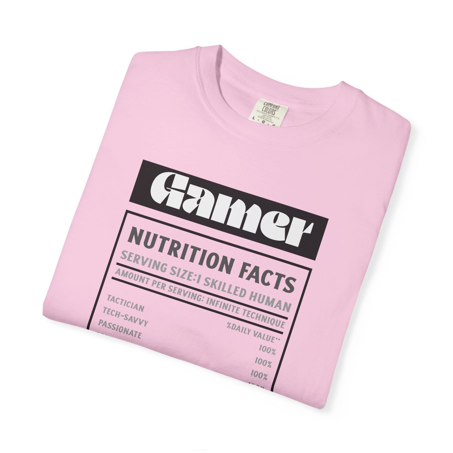 Gamer Nutrition Facts T-Shirt
