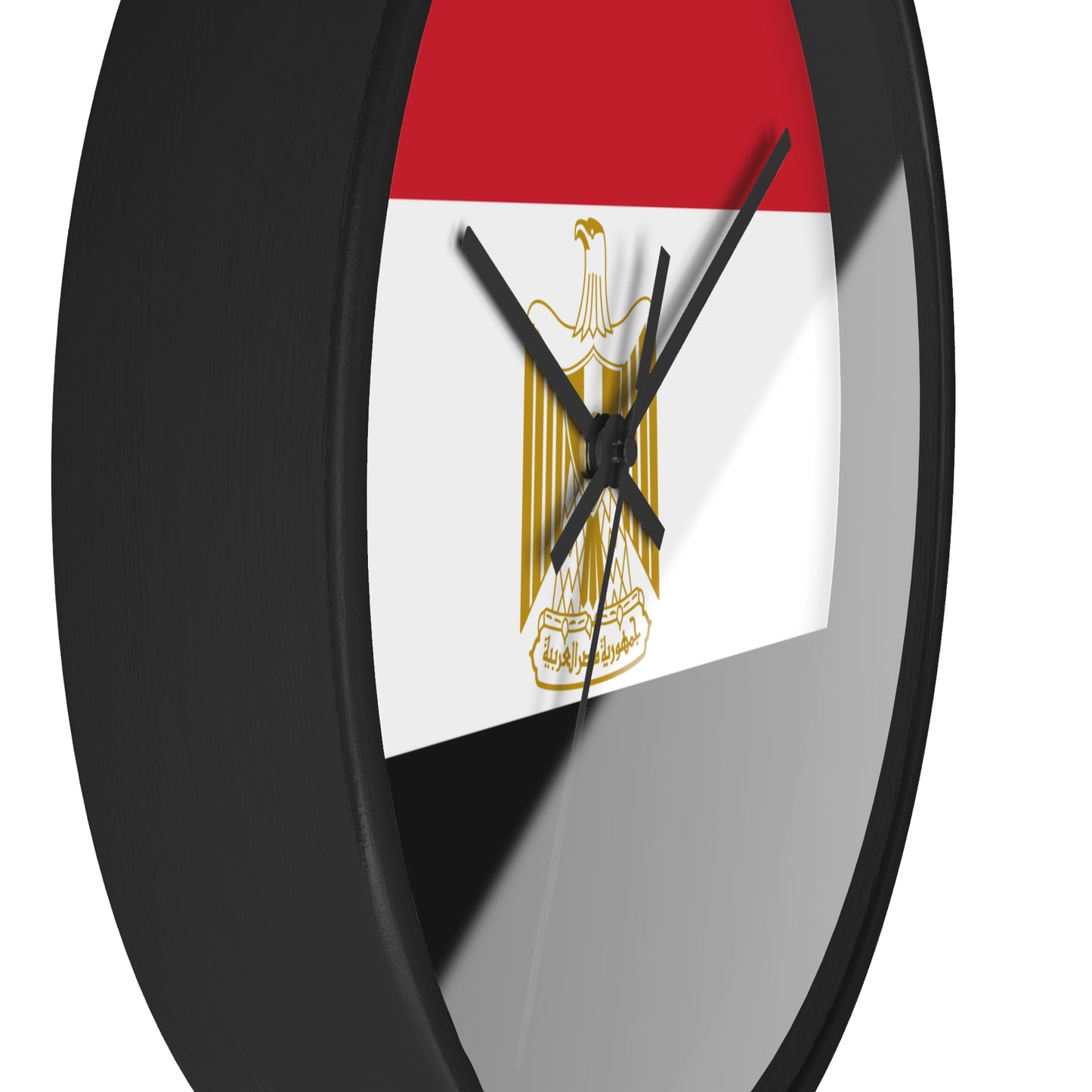 Egyptian Flag Wall Clock - Stylish Home Decor for National Holidays