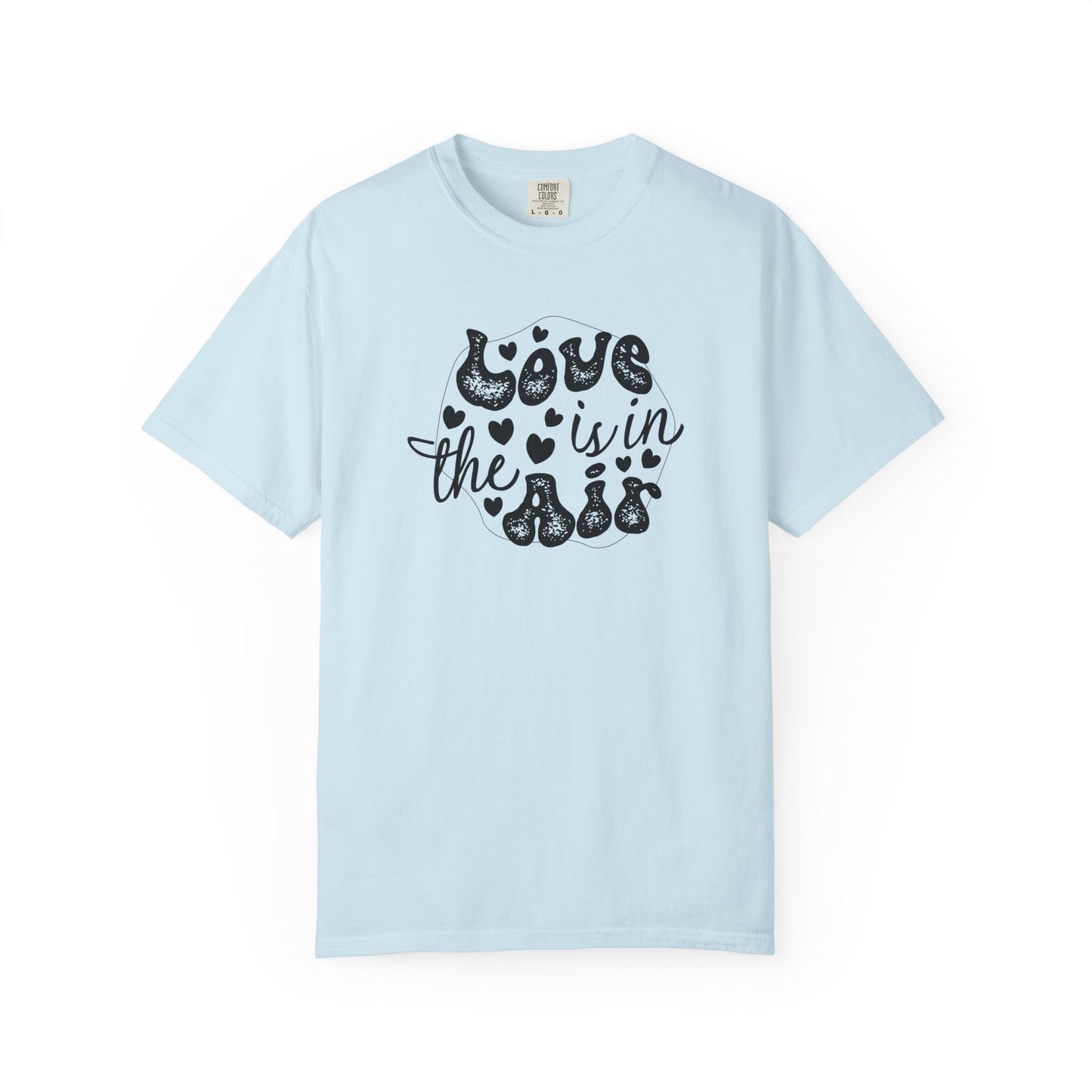Women Graphic T-Shirt Love Is In The Air for Valentine's Day