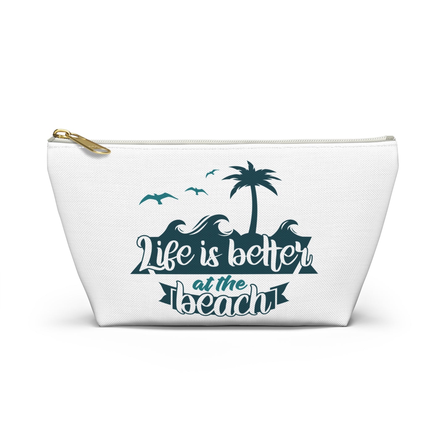Life is Better at the Beach Accessory Pouch