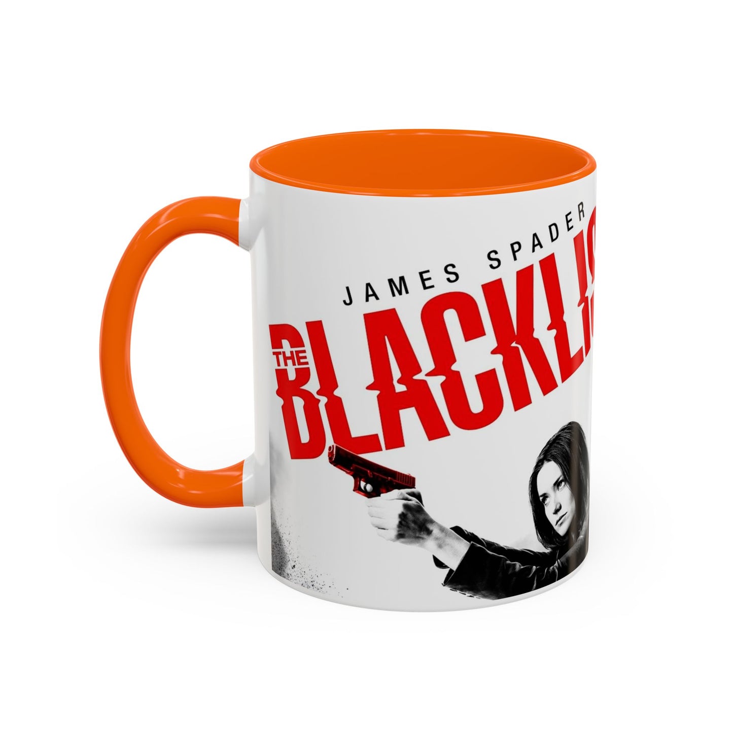 Blacklist-Inspired Accent Coffee Mug - 11oz & 15oz - Perfect Gift for Fans