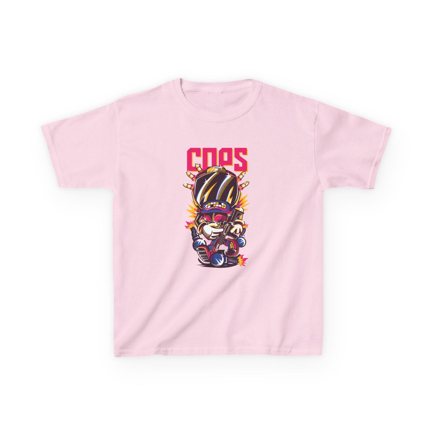 Cool Kids Graphic Tee Fun Cartoony Design for Little Adventurers