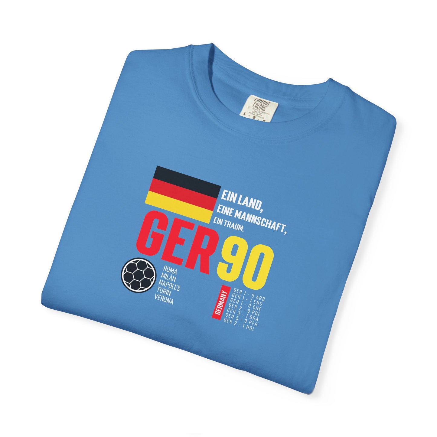 Unisex T-Shirt Vintage German Soccer for Fans