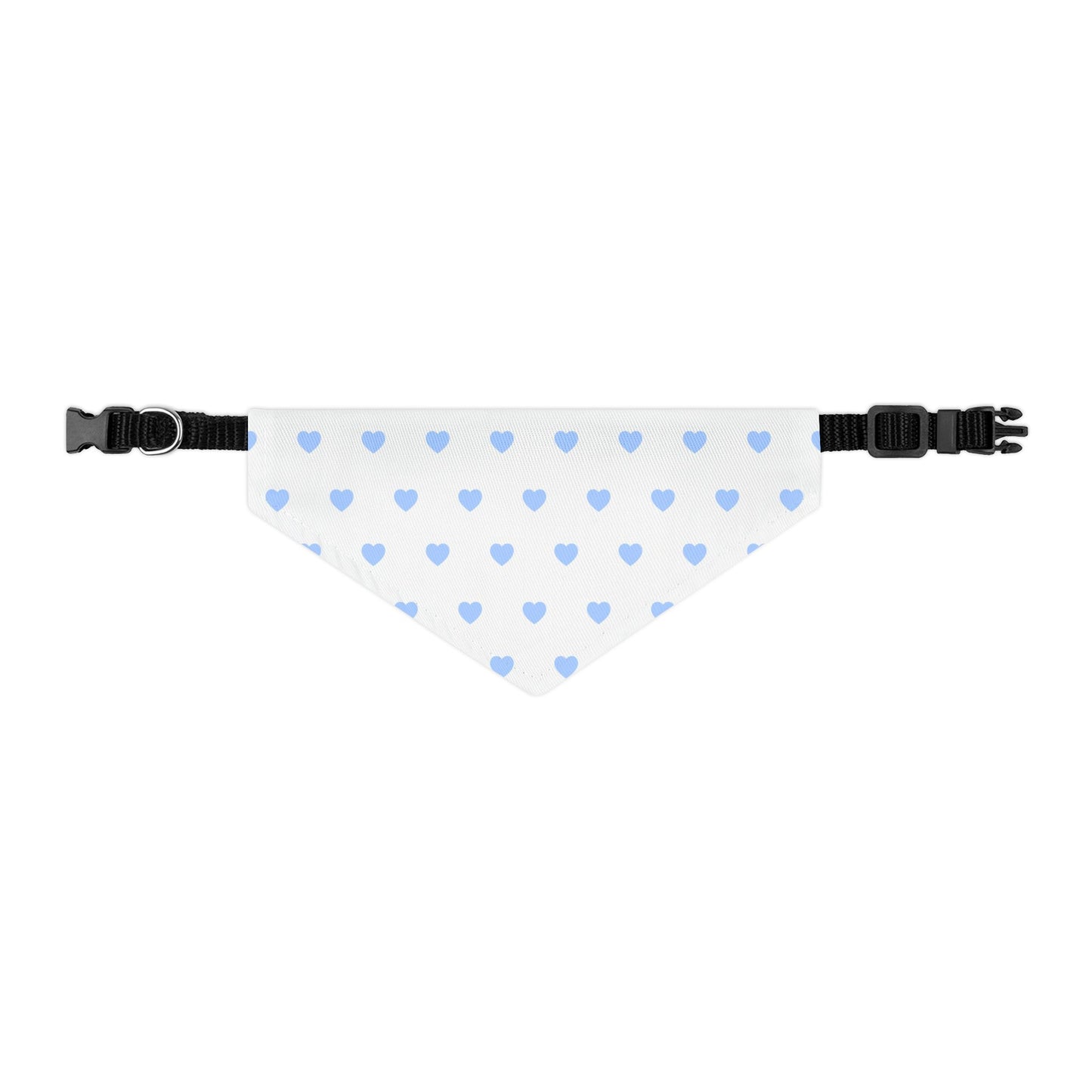 Love Heart Pattern Pet Bandana Collar for Dogs