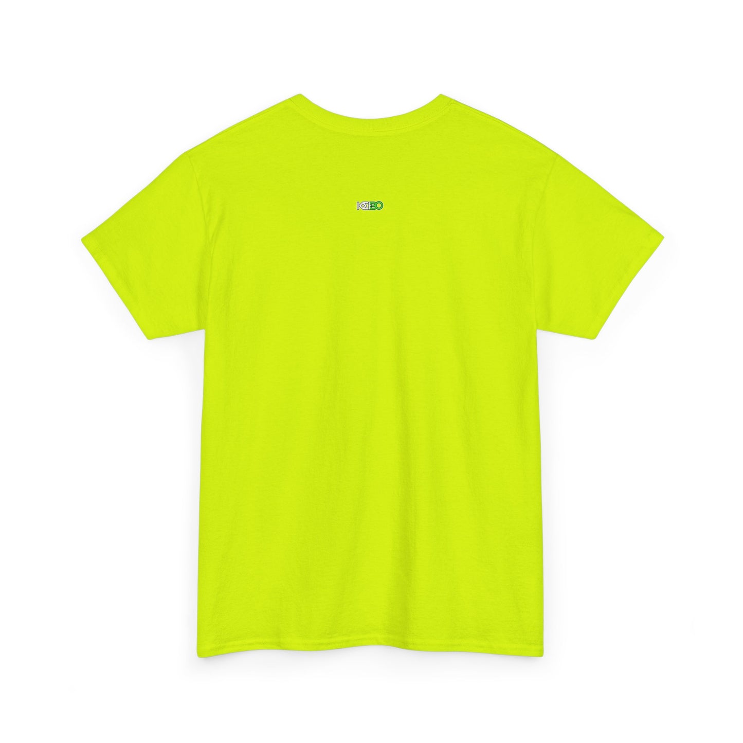 Funky Graphic Unisex Heavy Cotton Tee - Bold Art Design for Casual Style