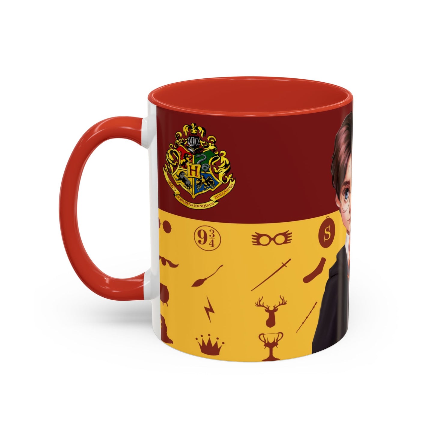 Magic Inspired Harry Potter Accent Coffee Mug  11 oz