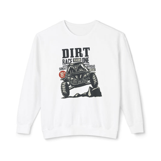 Men's Sweatshirt Dirt Race Season One - for Racing Fans
