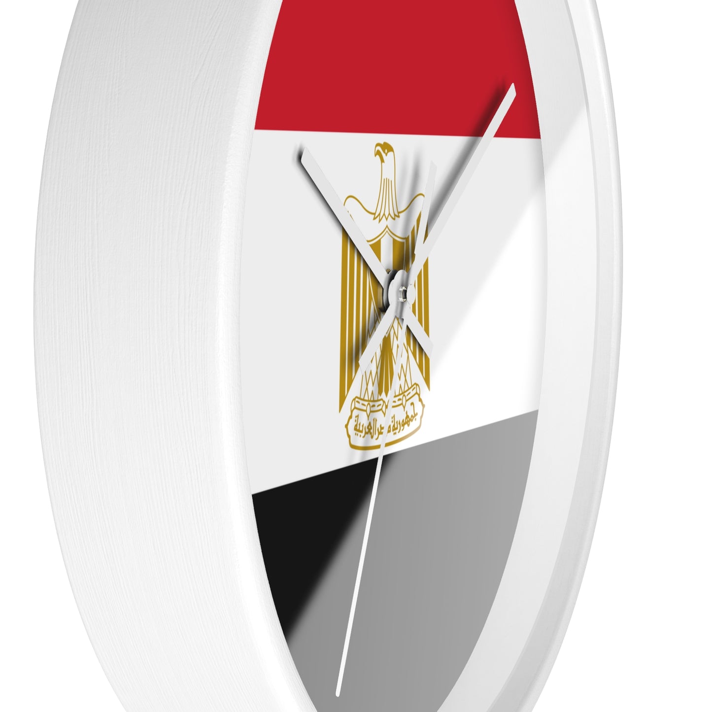 Egyptian Flag Wall Clock - Stylish Home Decor for National Holidays