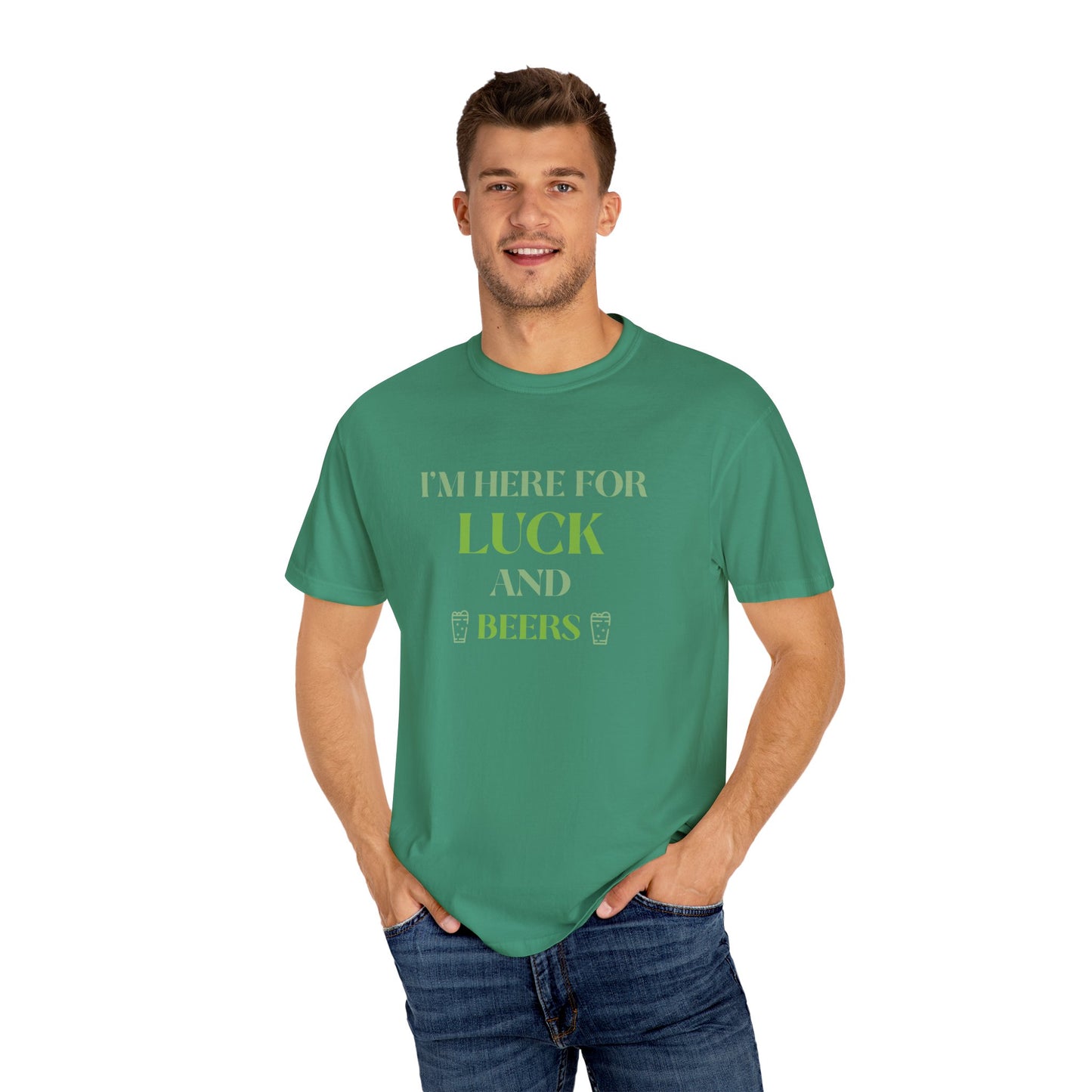 Luck and Beers St. Patrick's Day Men's T-Shirt