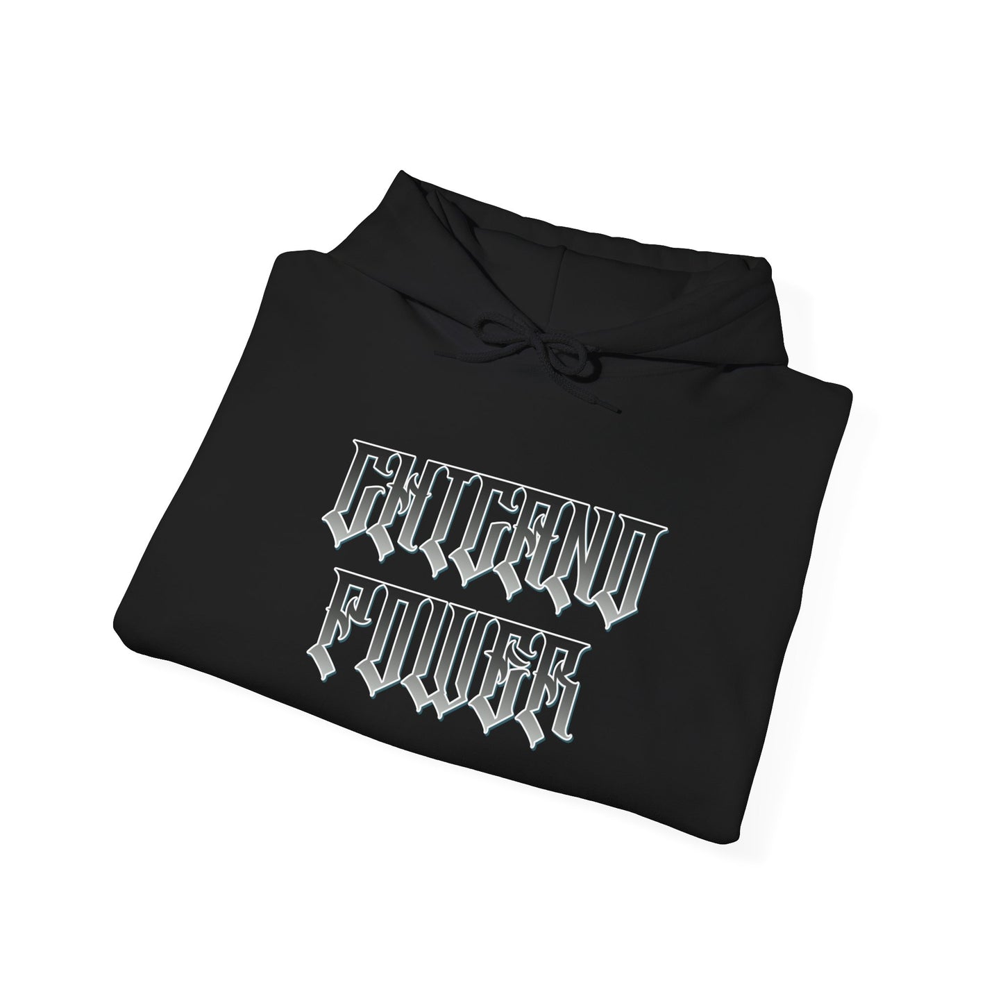 Men's Hooded Sweatshirt Chicano Power Skull Design