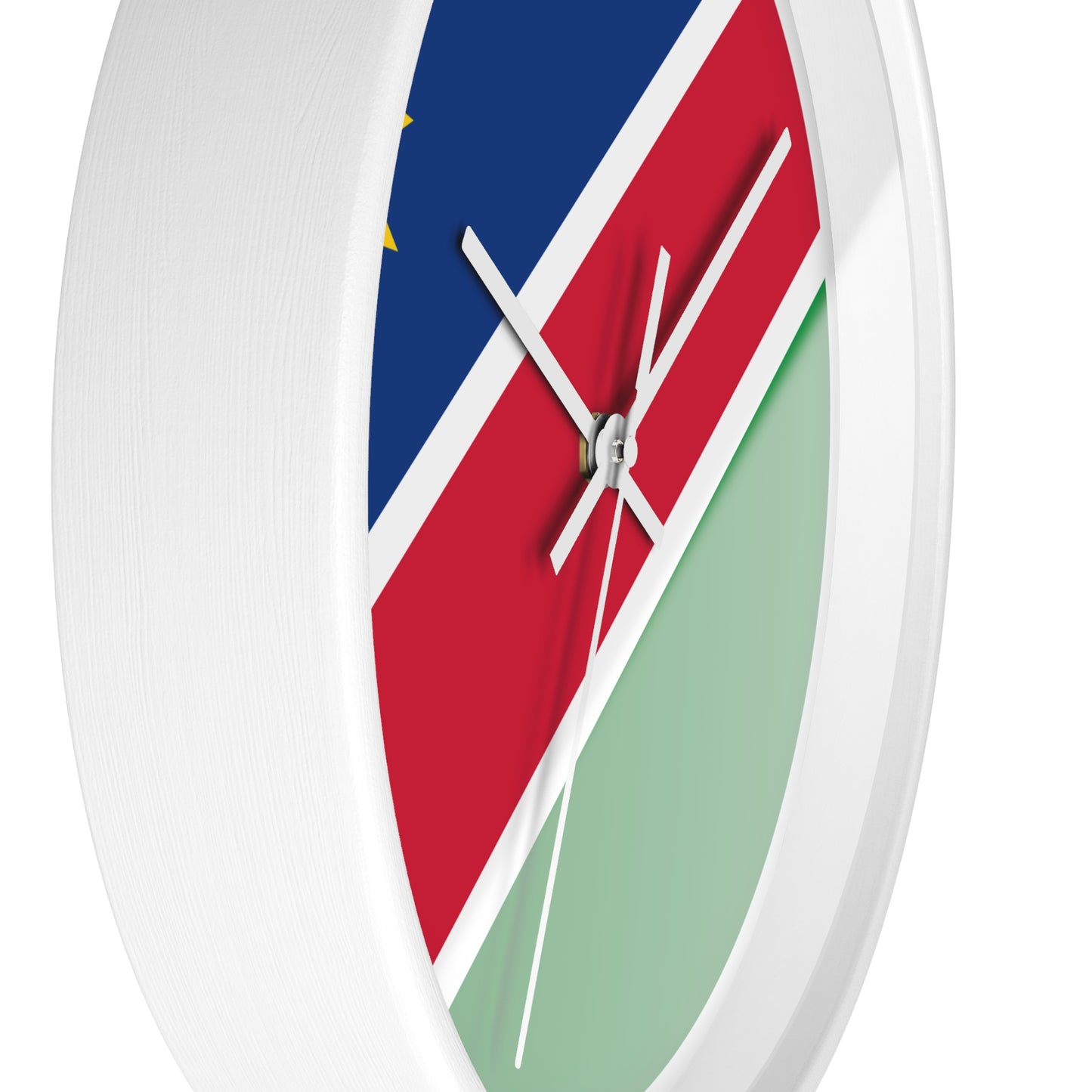 Namibia Flag Wall Clock - Vibrant Timepiece for Home Decor and Gifts