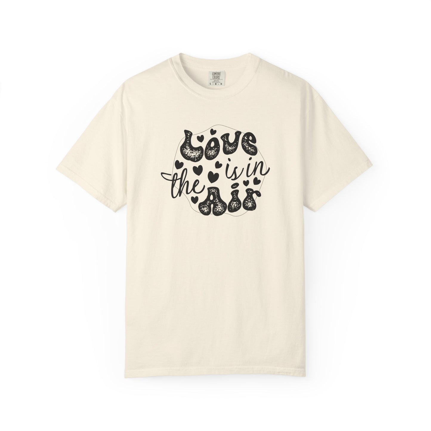 Women Graphic T-Shirt Love Is In The Air for Valentine's Day