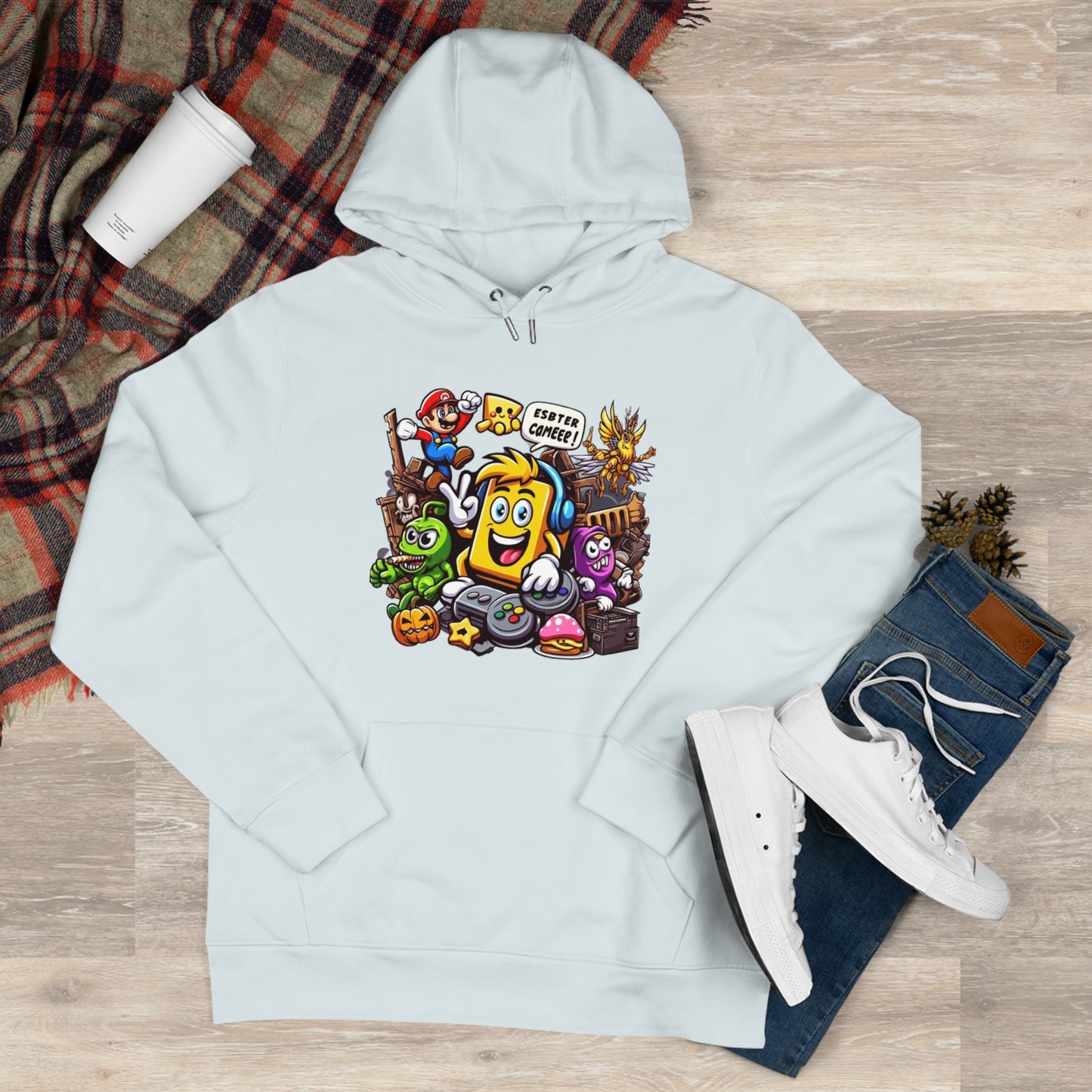 Funny Gamer King Hoodie – Perfect for Gaming Enthusiasts
