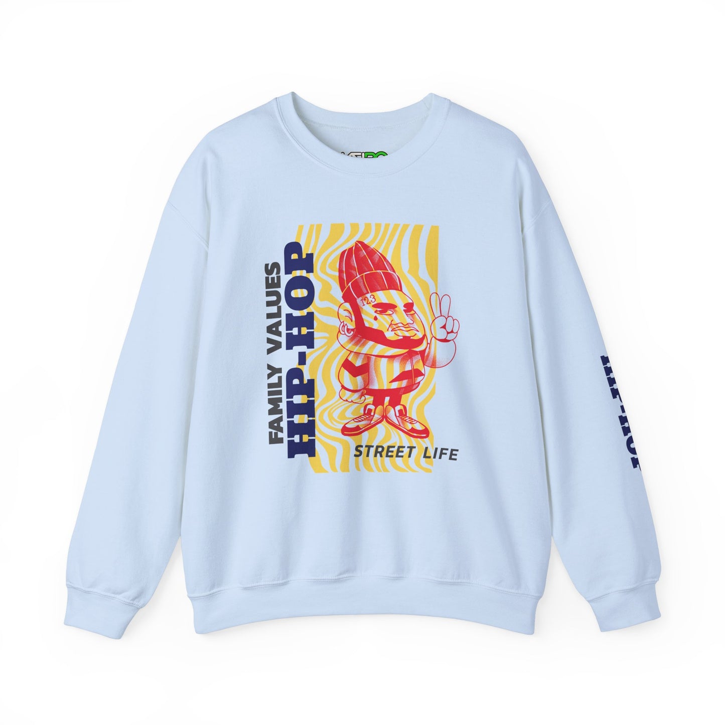 Men's Hip-Hop Crewneck Sweatshirt
