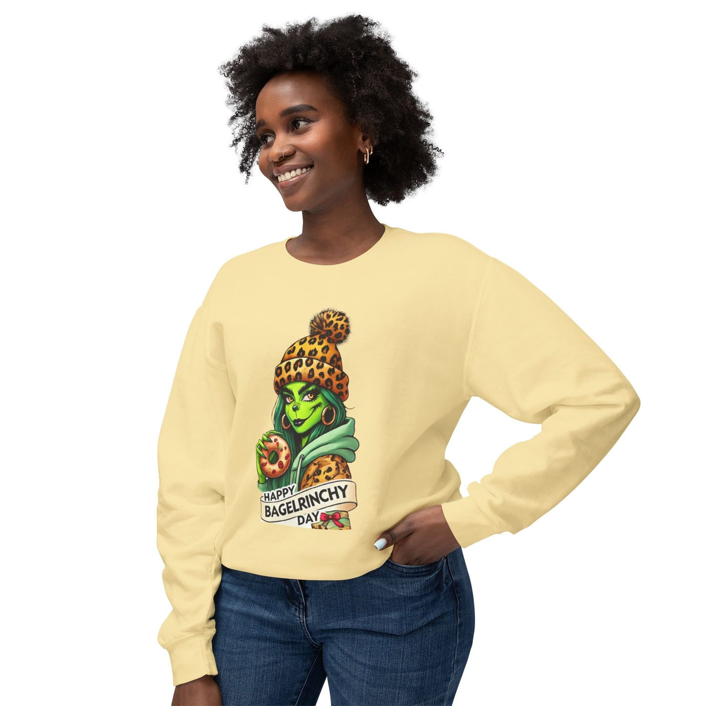 Bagelrinchy Day Lightweight Sweatshirt