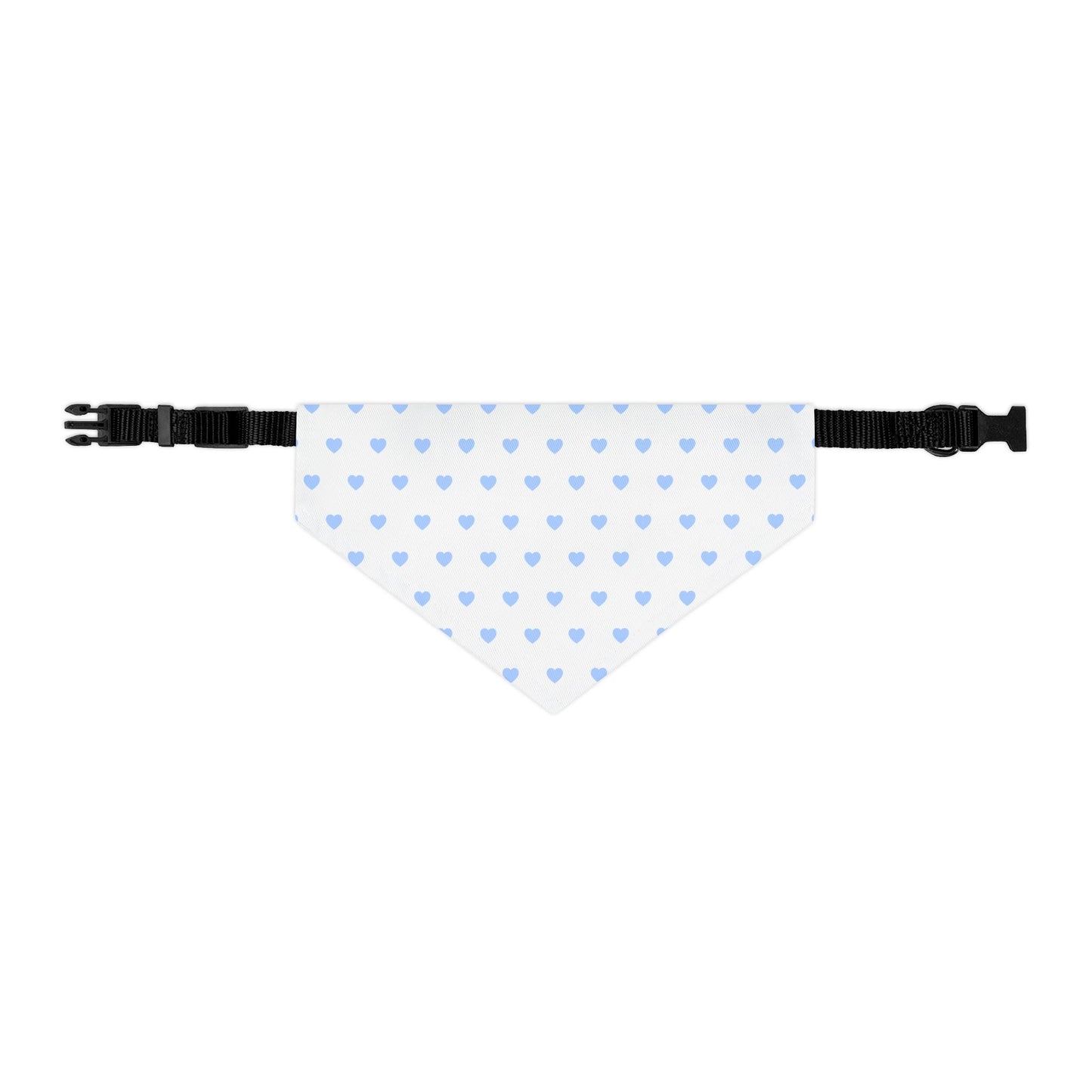 Love Heart Pattern Pet Bandana Collar for Dogs