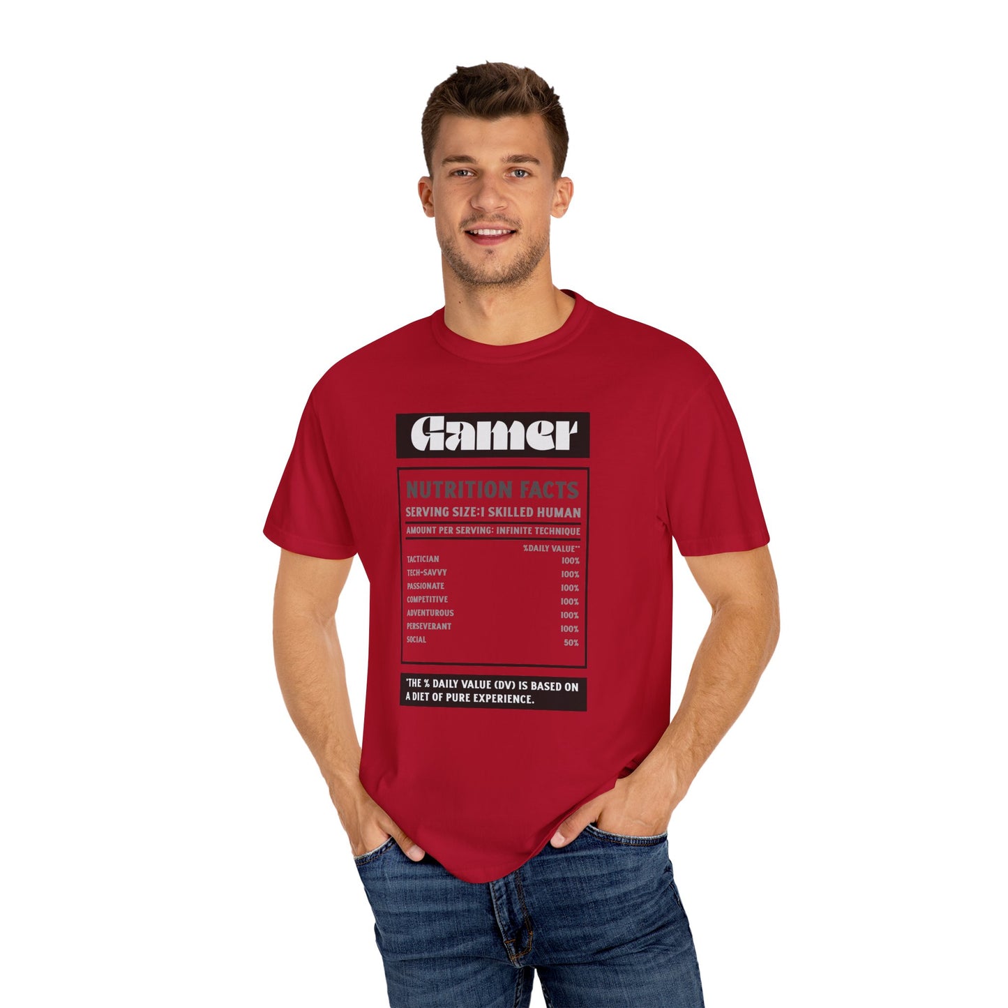 Gamer Nutrition Facts T-Shirt