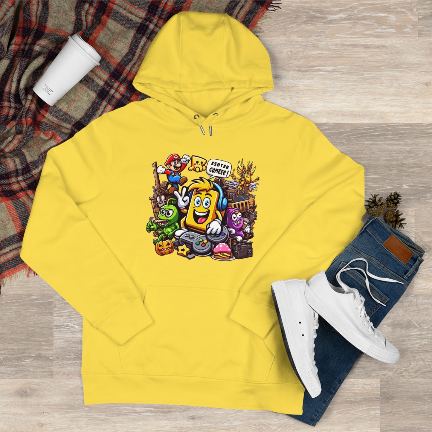 Funny Gamer King Hoodie – Perfect for Gaming Enthusiasts