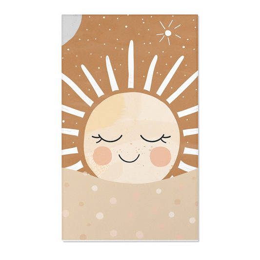 Sunrise Smiles Area Rug - Cozy Sunshine-Inspired Home Decor