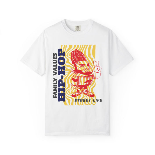 Men's Hip-Hop Family Values T-Shirt Street Life Inspired Graphic