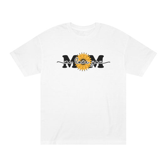 Women's Classic Tee Sunflower Mom - Perfect Gift for Mother's Day
