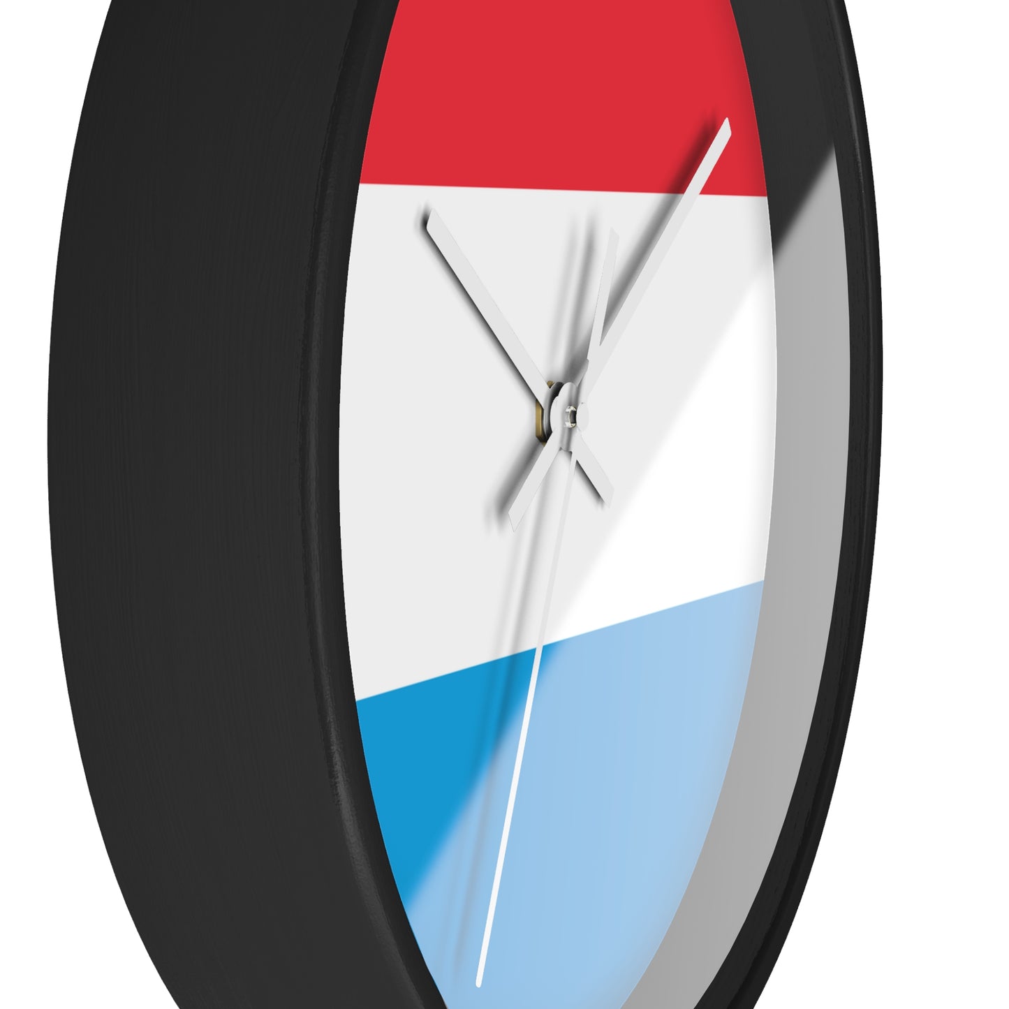 Luxembourg Flag Wall Clock - Modern Home Decor