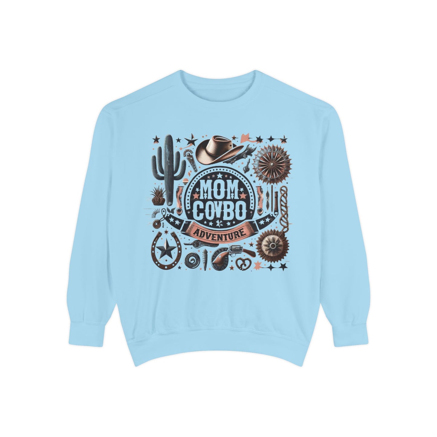 Mom Adventure Cowboy Sweatshirt – Western Lovers Sweatshirt for Moms