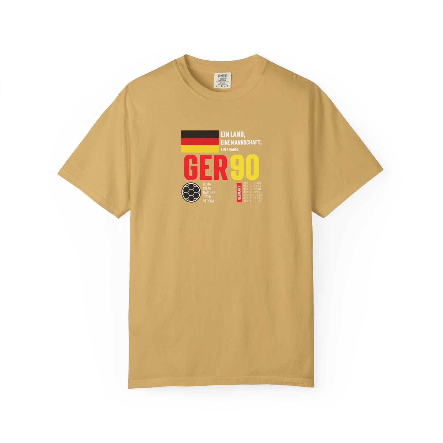 Unisex T-Shirt Vintage German Soccer for Fans