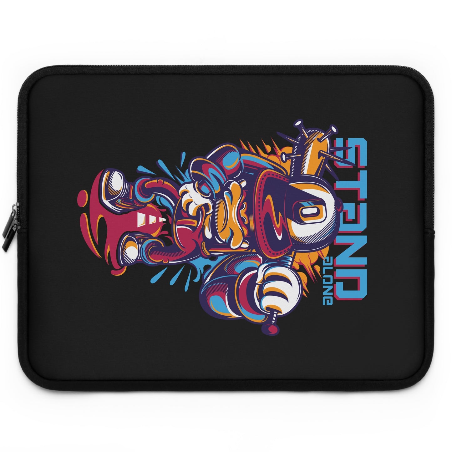 Laptop Sleeve - Colorful Cartoon Design for Fun and Protection