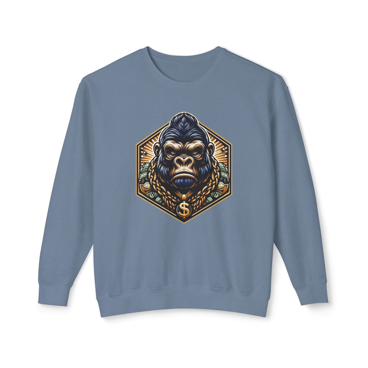 Street Style Gorilla Women's Crewneck Sweatshirt