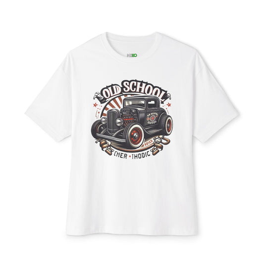 Vintage Old School Graphic Oversized Tee – Retro Style & Comfort