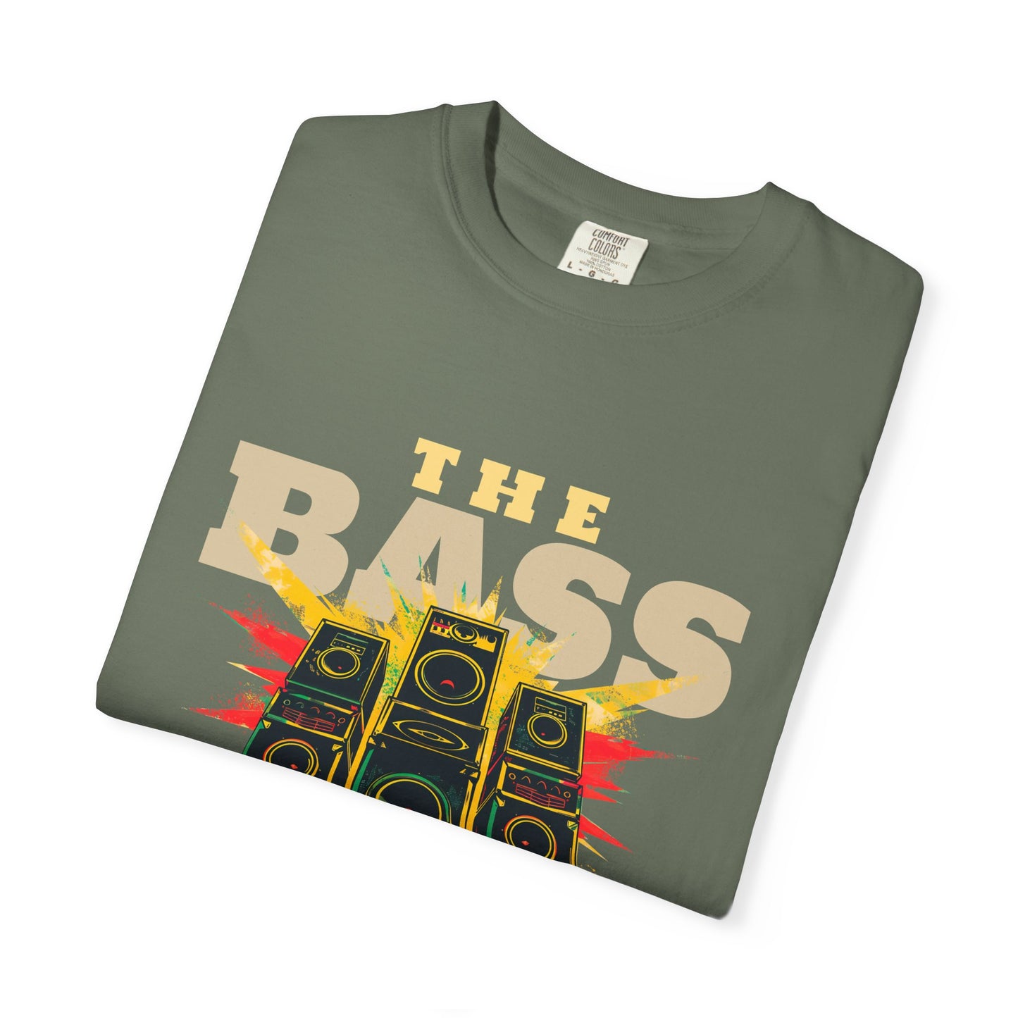 Men's Music Lovers Vintage Bass Culture T-Shirt