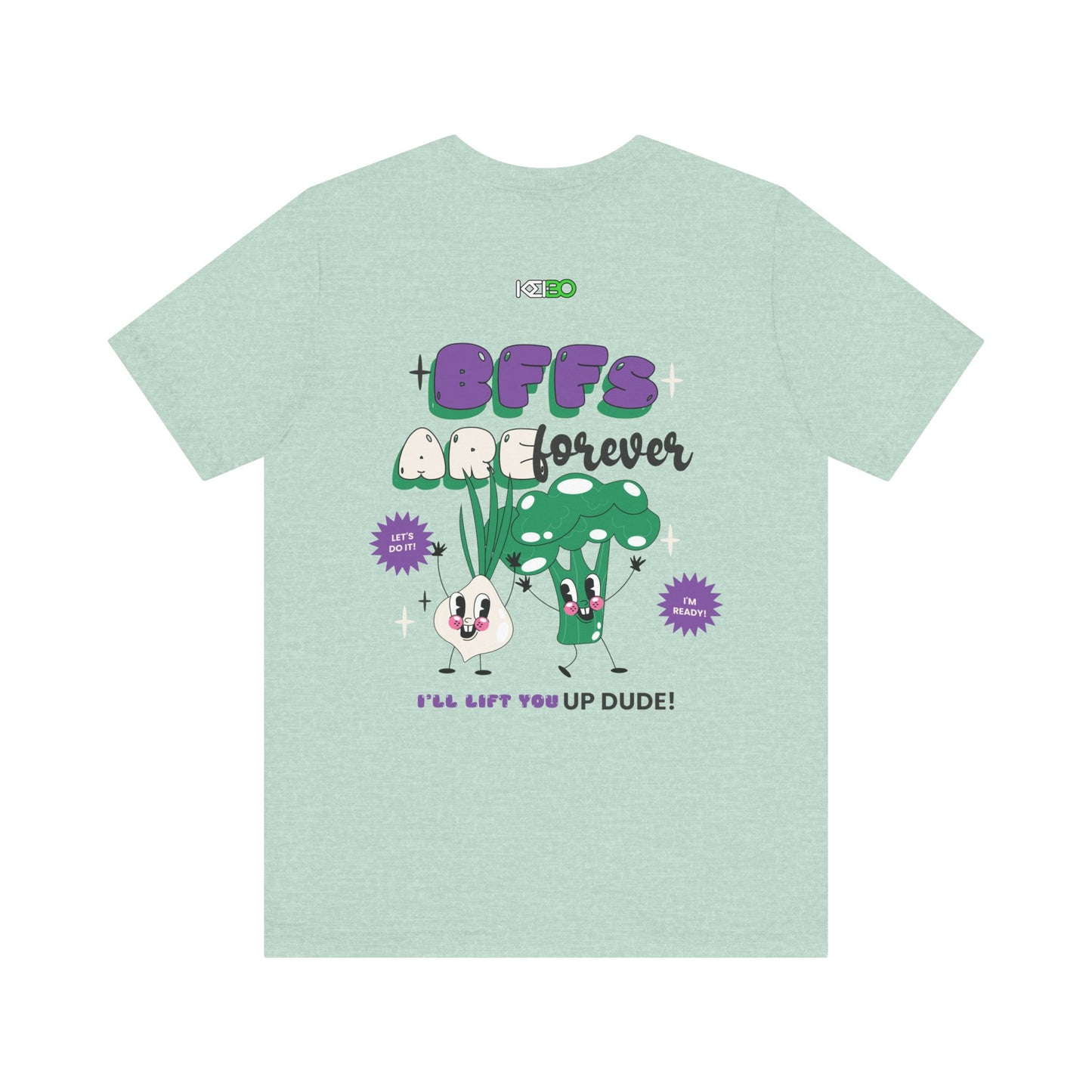 BFFs Are Forever Men's T-shirt - Cute Plant Graphic Tee for Friends