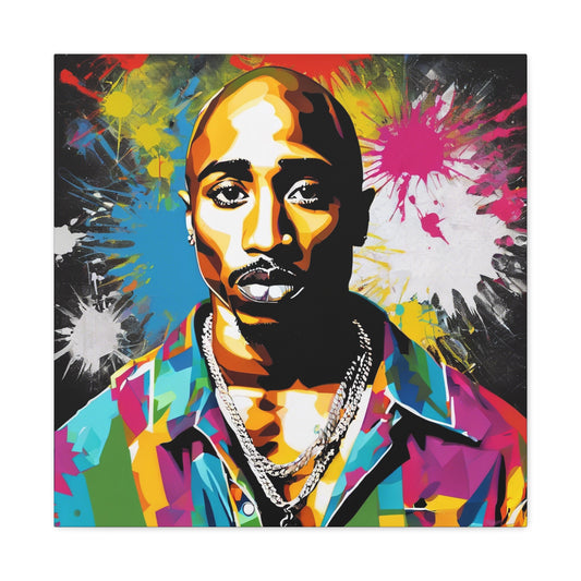 2Pac Matte Canvas, Stretched, 1.25"