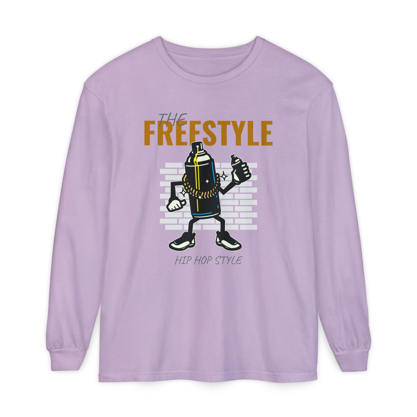 Men's Hip Hop Style Long Sleeve The Freestyle