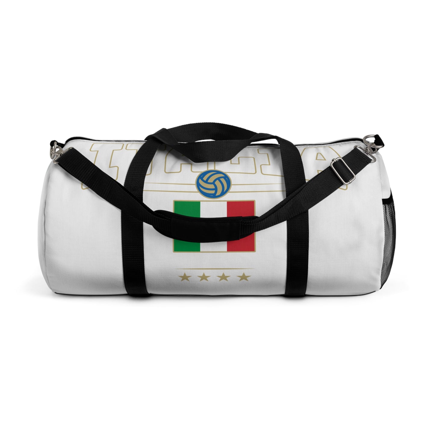 Italia Sports Duffel Bag Perfect for Gym Travel & Soccer Fans