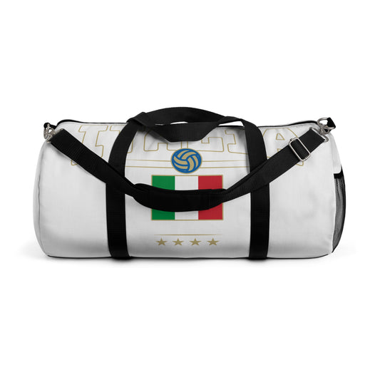 Italia Sports Duffel Bag Perfect for Gym Travel & Soccer Fans