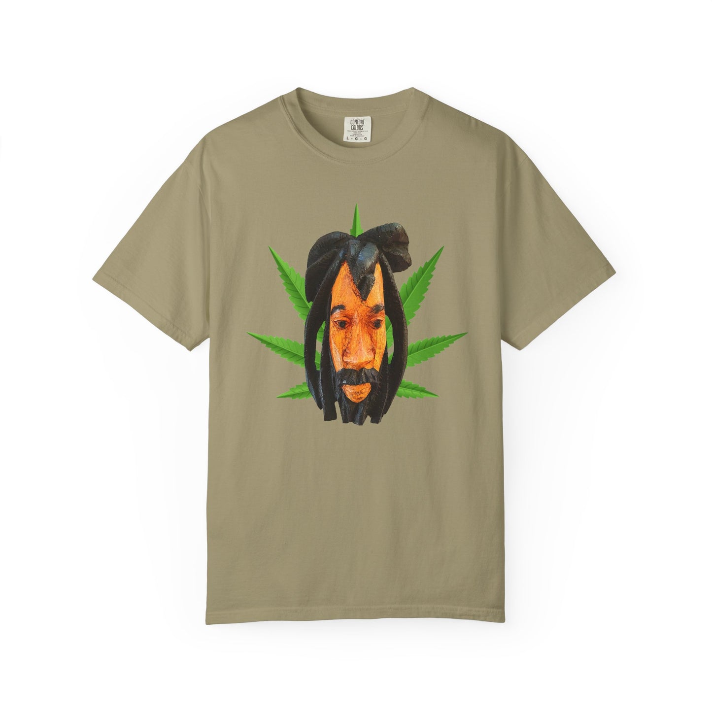 Unisex Cannabis Vibe T-Shirt - Unique Dreadlock Design