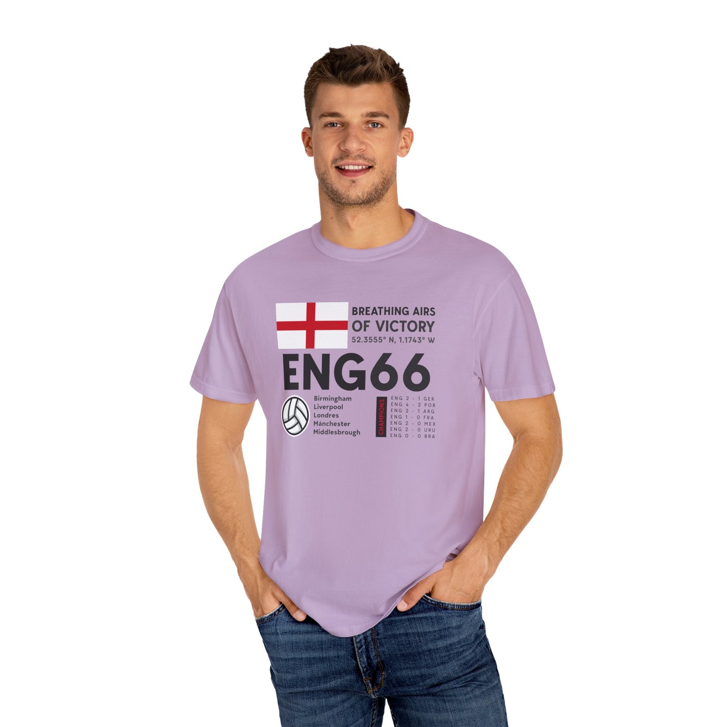 Unisex T-Shirt ENGLAND '66 Breathing Airs of Victory