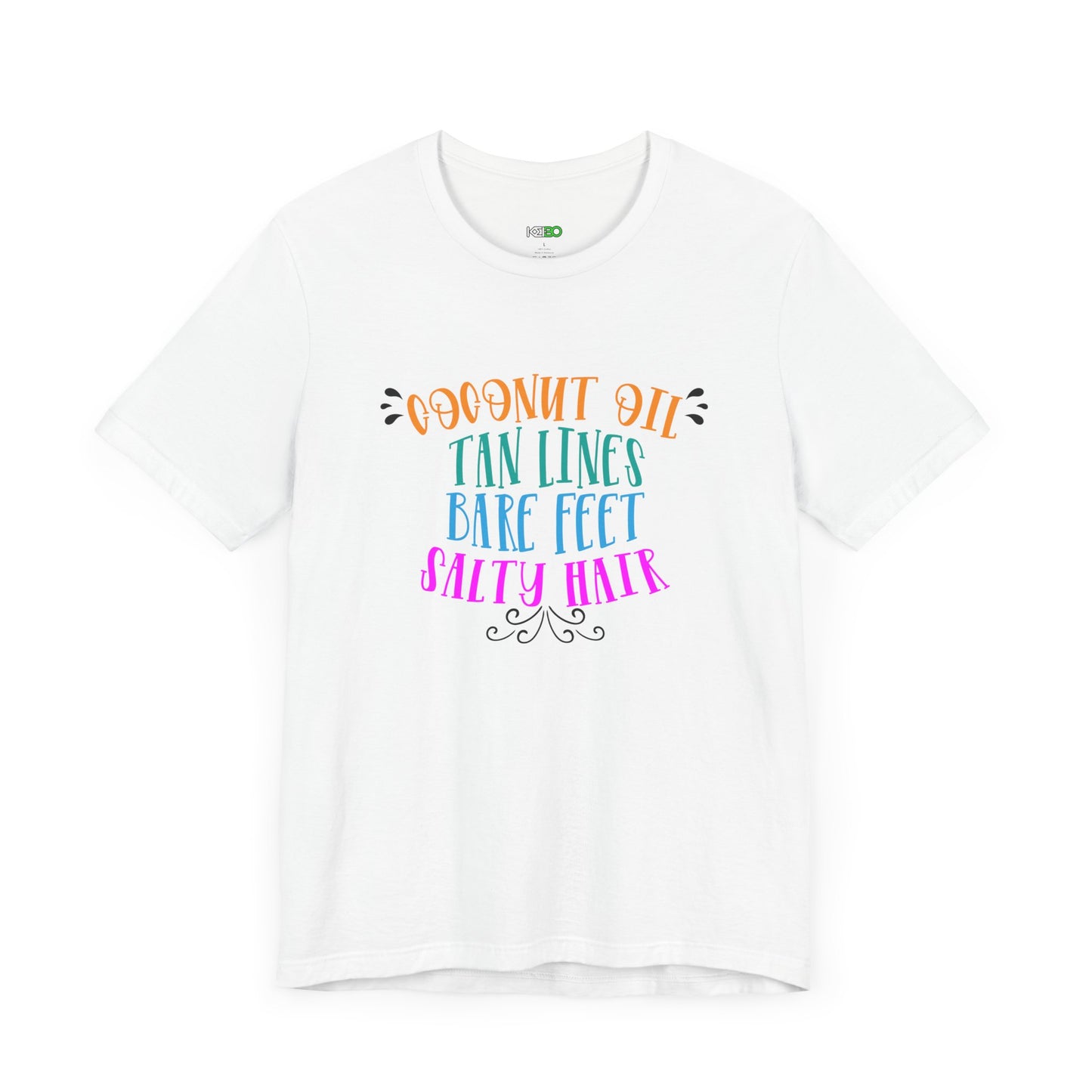 Coconut Die Summer Vibes Women's Tee – Trendy T-shirt for Tropical Beach Style