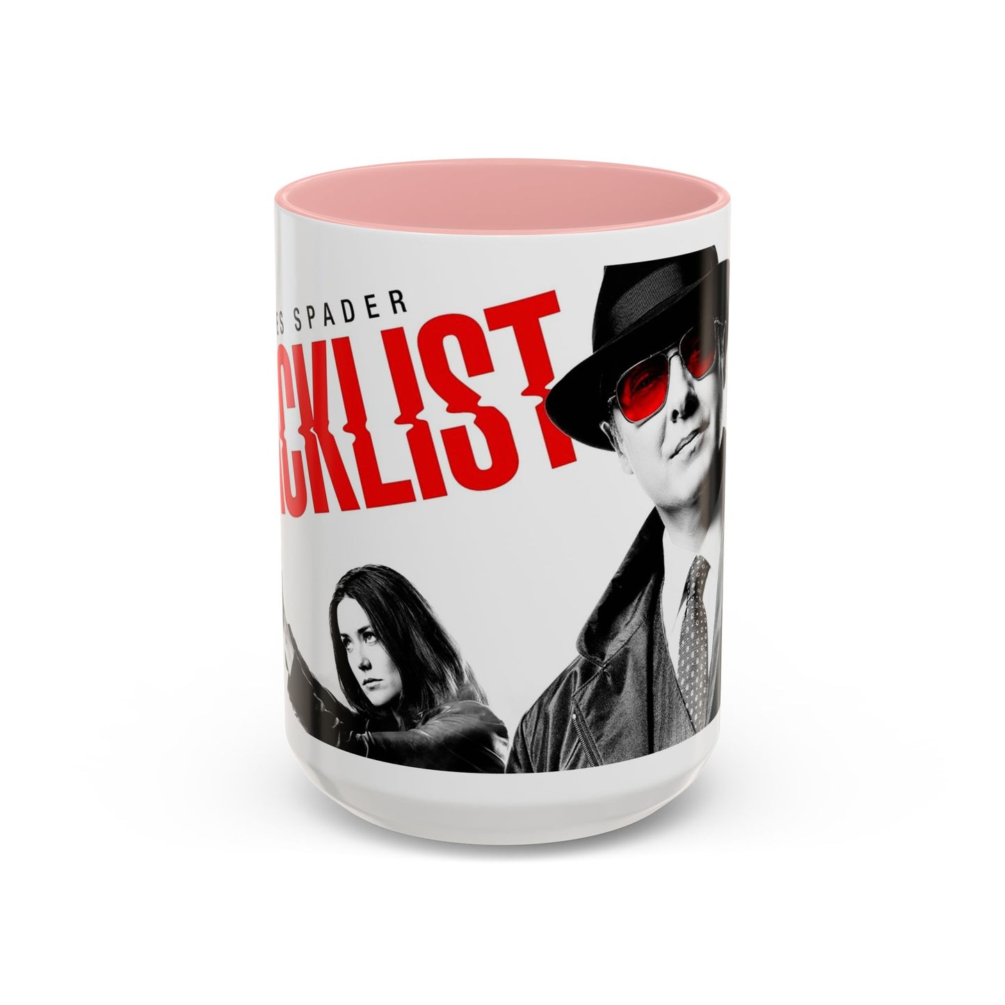 Blacklist-Inspired Accent Coffee Mug - 11oz & 15oz - Perfect Gift for Fans