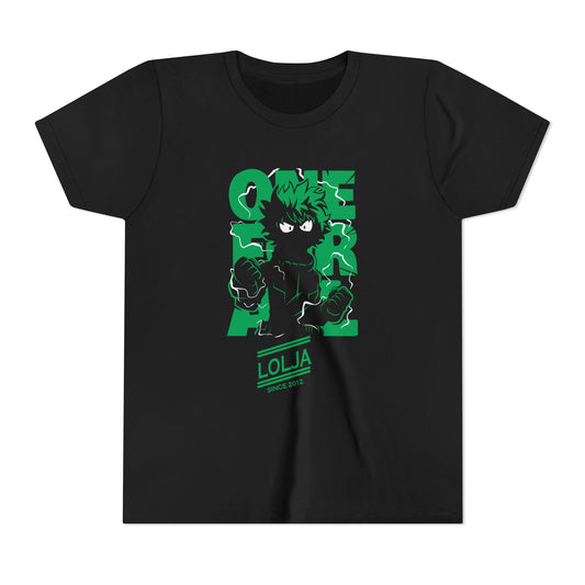 Youth Anime Tee – Animated Superhero T-Shirt for Creative Kids