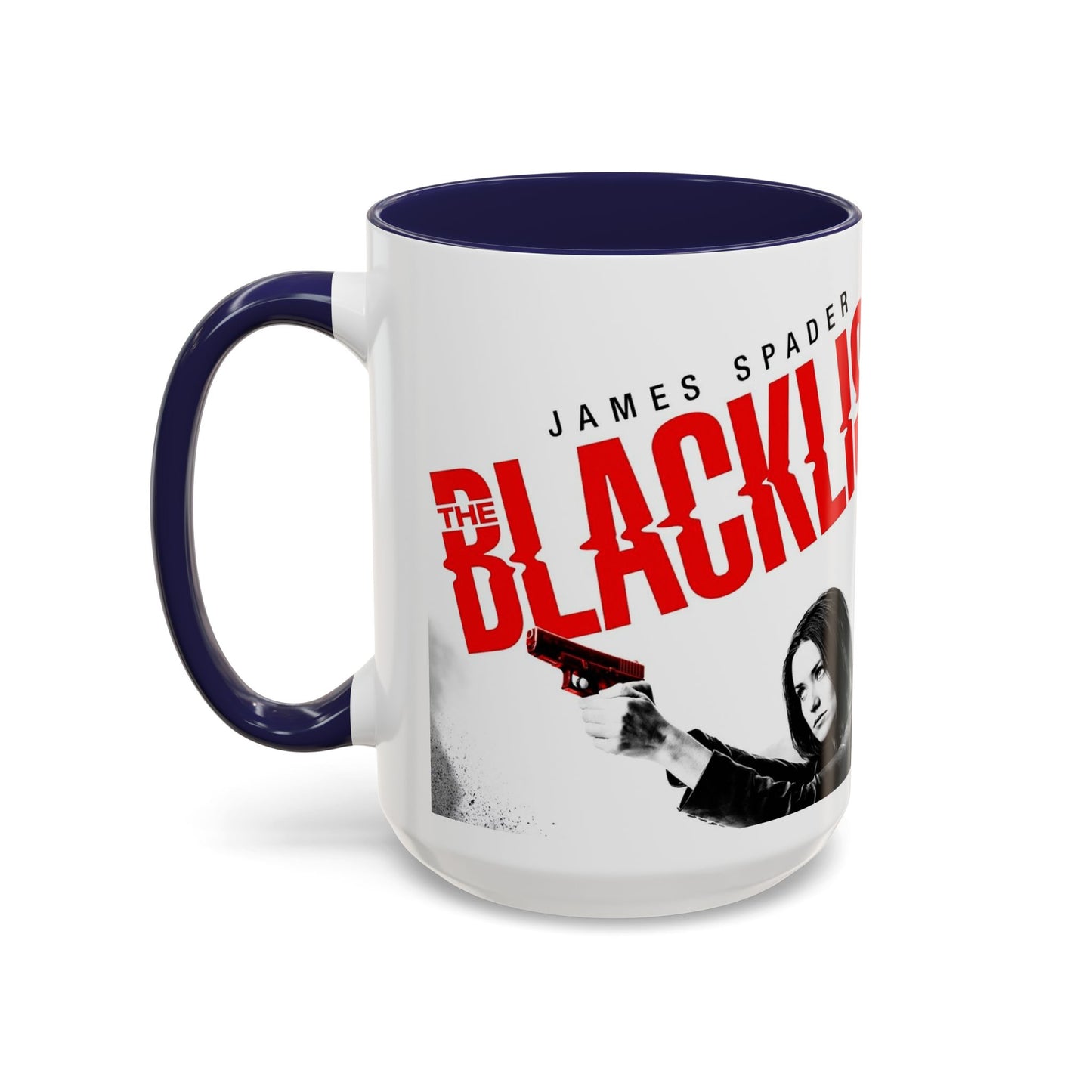 Blacklist-Inspired Accent Coffee Mug - 11oz & 15oz - Perfect Gift for Fans
