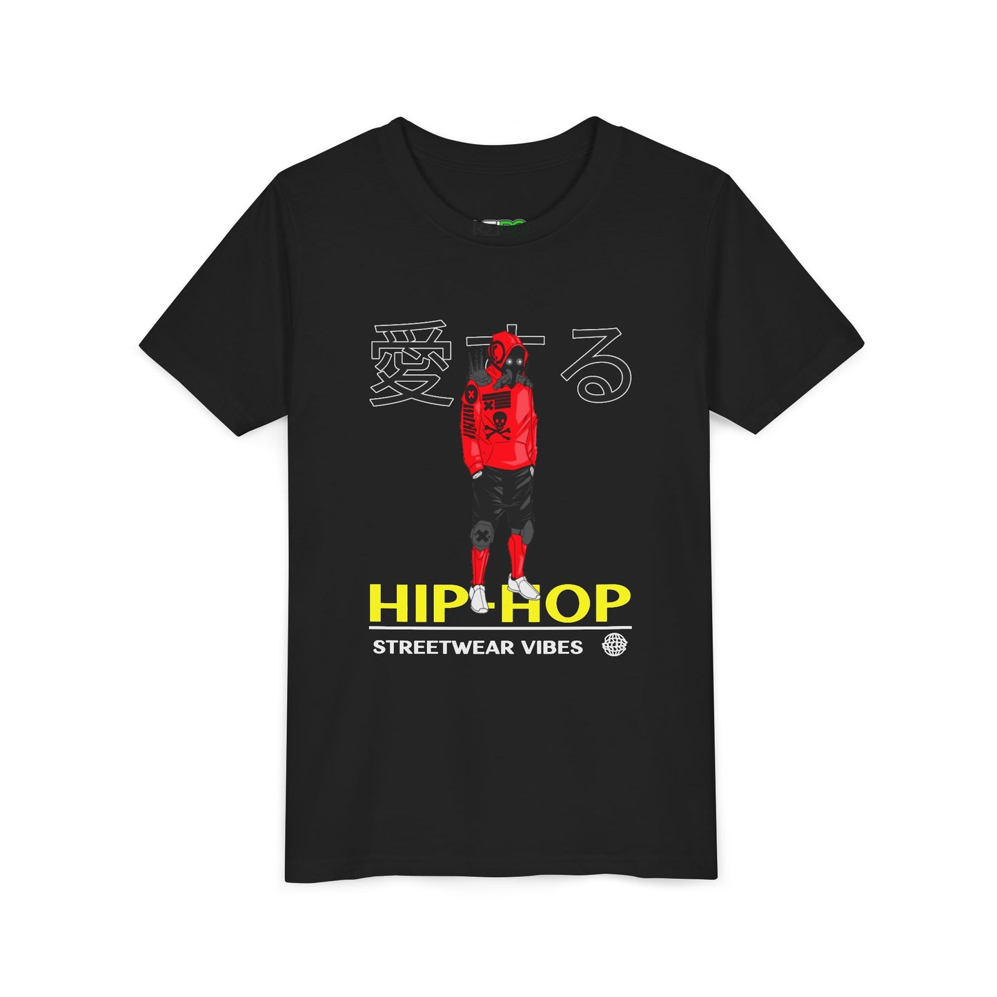 Youth Hip Hop Streetwear Tee for Boys – Cool Vibes for Trendy Kids