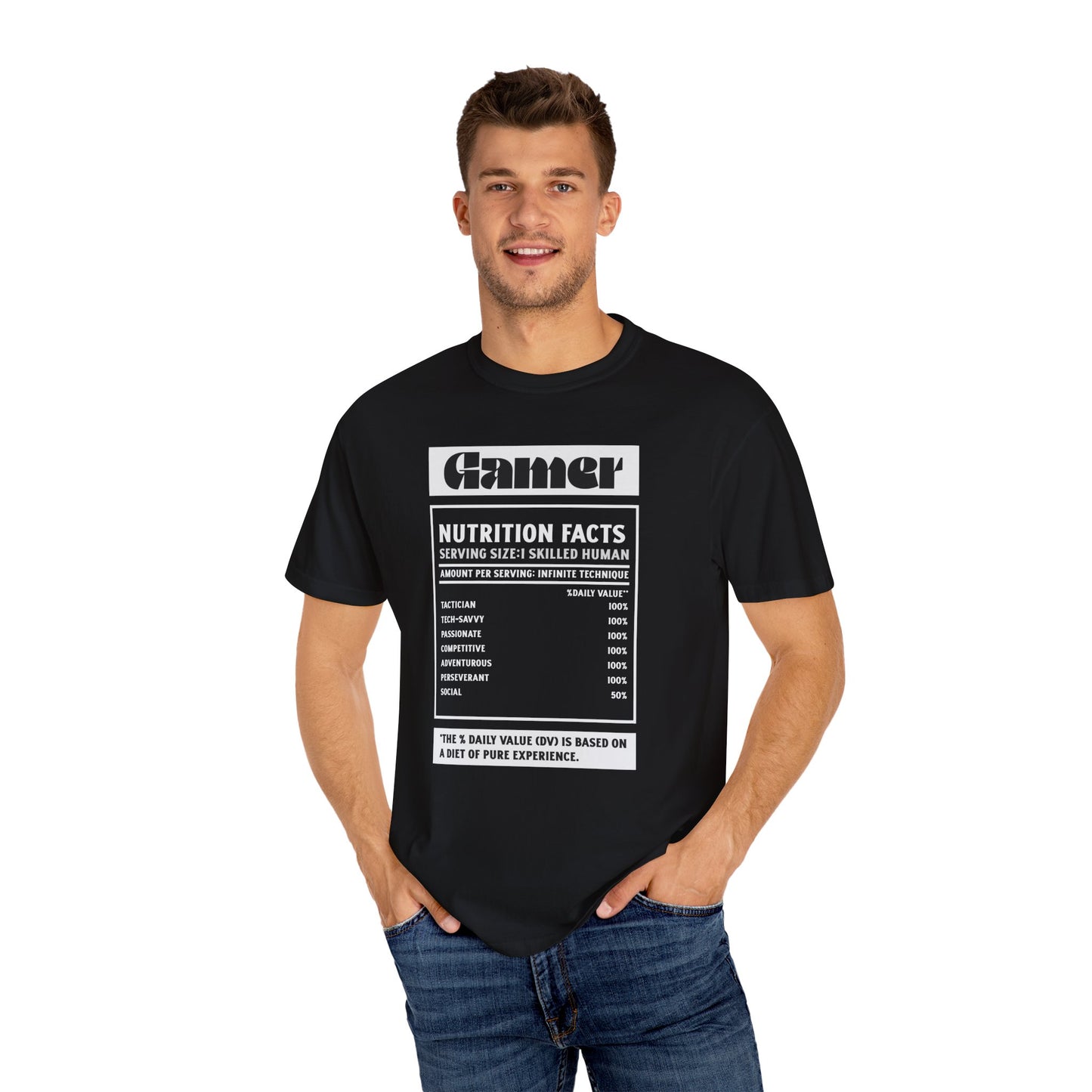 Gamer Nutrition Facts Unisex T-Shirt