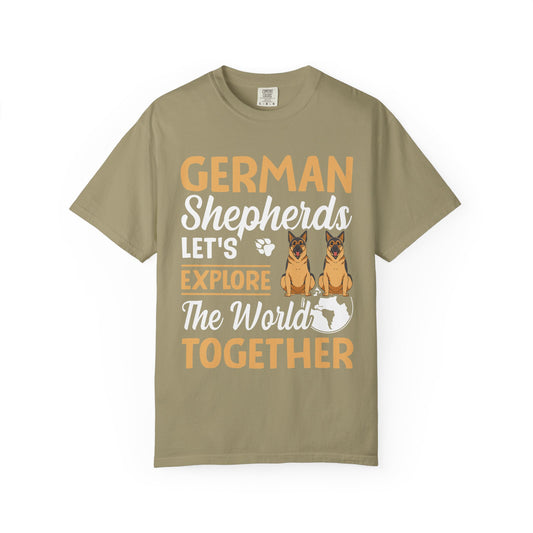 Unisex T-Shirt Design German Shepherd Lover Perfect for Dog Owners