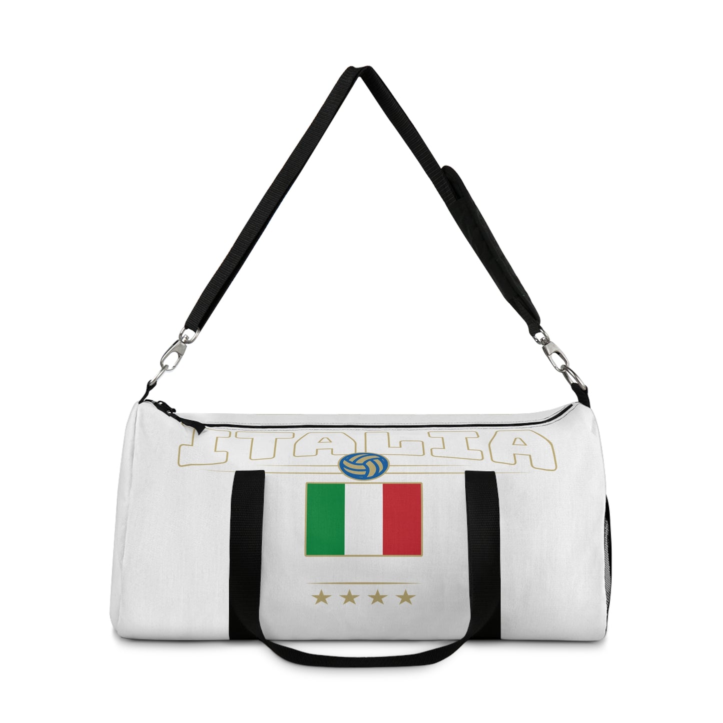 Italia Sports Duffel Bag Perfect for Gym Travel & Soccer Fans