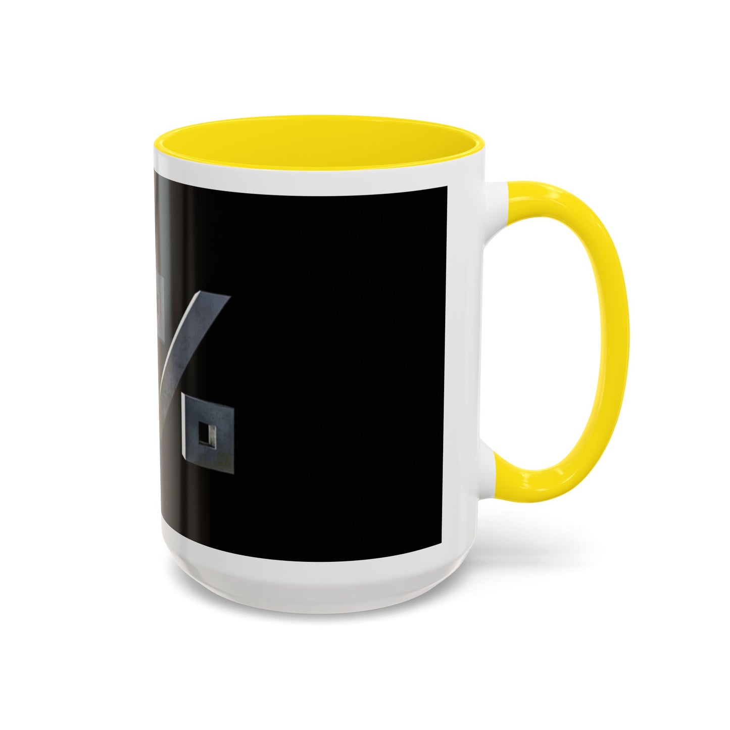 Bold Message Accent Coffee Mug -11/15oz, for Daily Motivation and Unique Gifting